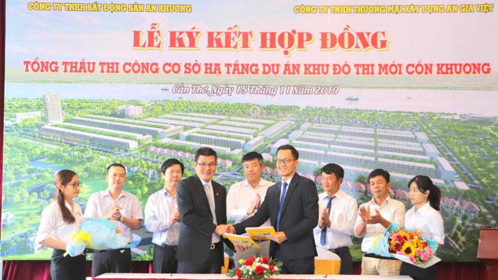 Deploy infrastructure construction Project "Con Khuong new urban area"
